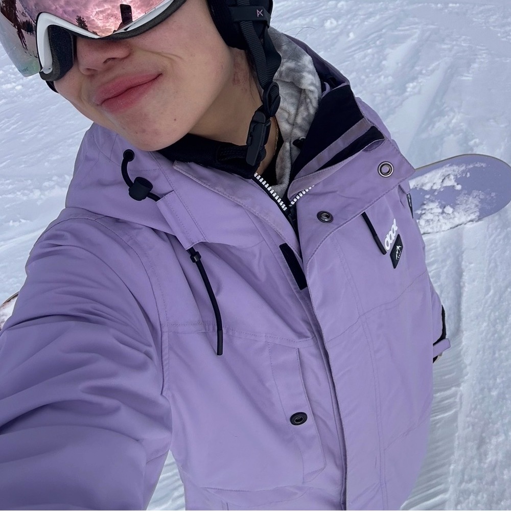 DOPE purple snow/ ski jacket